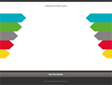 Tablet Screenshot of clearcorner.com